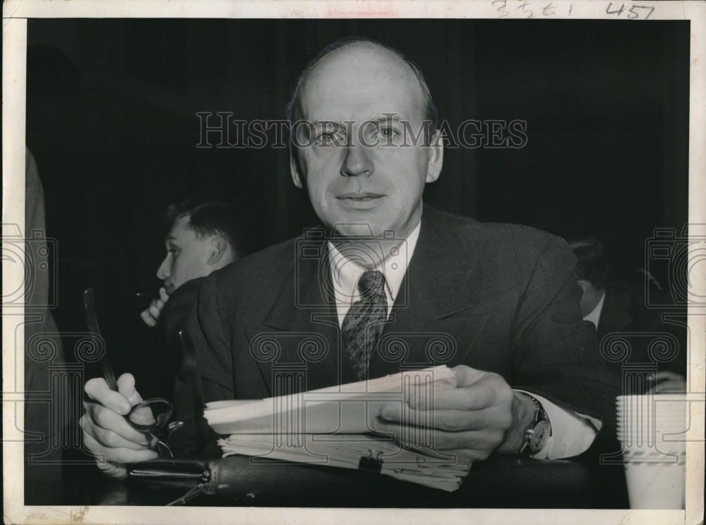 1953 Press Photo Attorney General Hebert Brownell Before House Judiciary - Historic Images