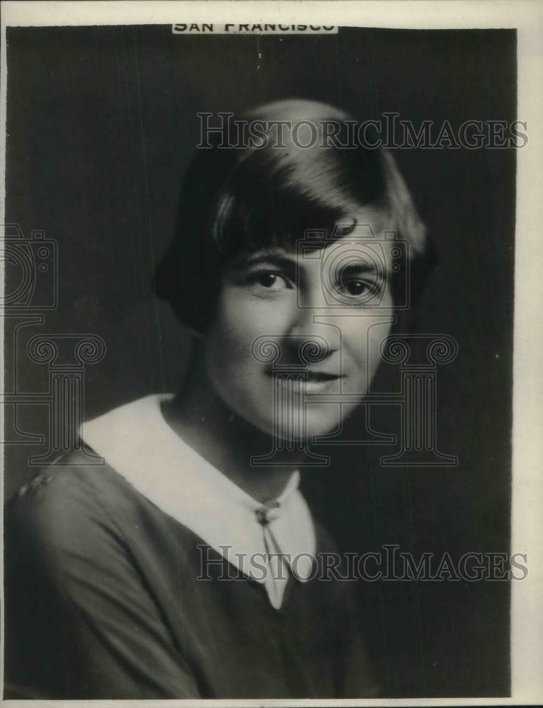 1927 Mary Benton, editor of School Year Book - Historic Images