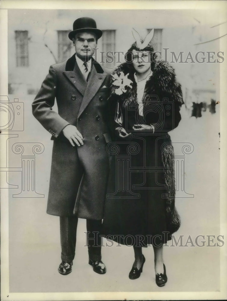 1936 Press Photo To wed in June-Historic Images