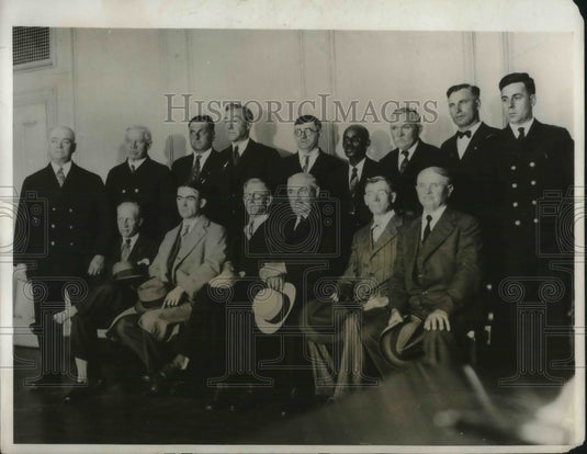 1931 Jury that decides Elliot Hateway's fate.-Historic Images