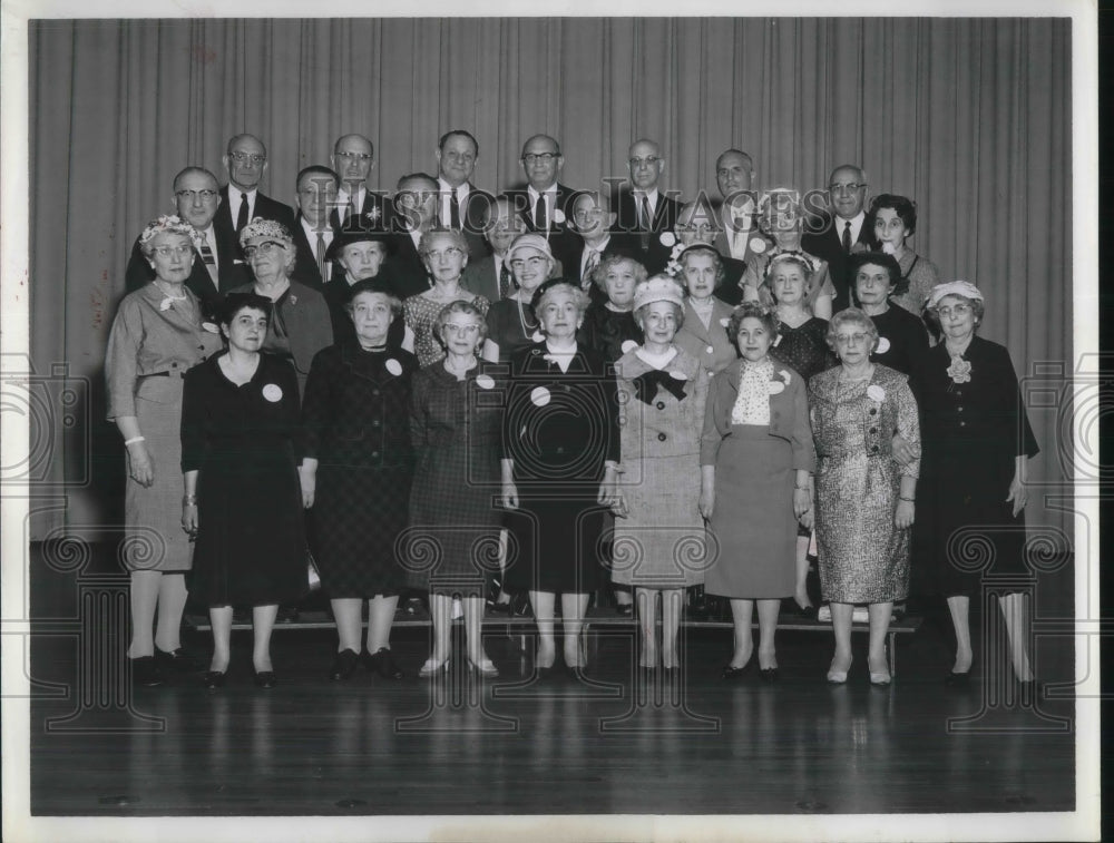 1960 Temple Confirmation Class of 1910-Historic Images