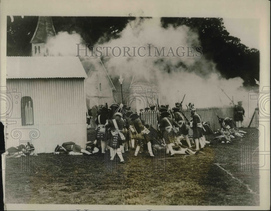 1927 Press Photo Scene from the maneuvers of the British Army- Historic Images