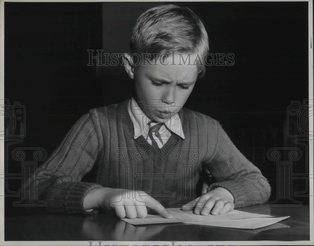 1946 Horton Clements at school - Historic Images