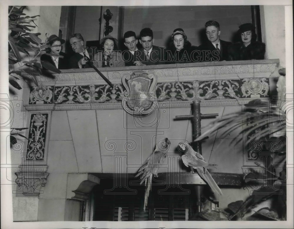 1939 Press Photo West Point Cadets at Pan-American Union Building in Washington-Historic Images