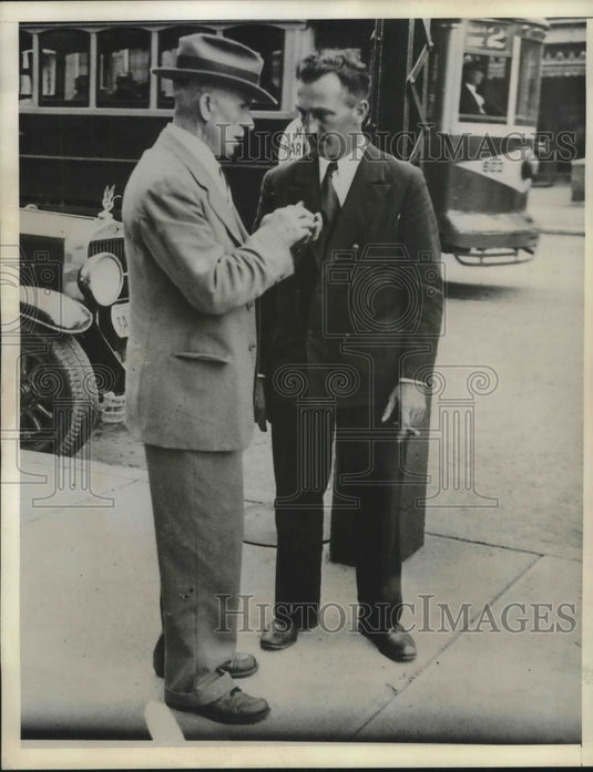 1933 Press Photo Dairymen call off NY milk strike - nec28033-Historic Images