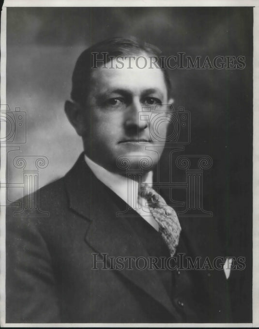 1929 Press Photo Bridge Player Sam Guggenheim - Historic Images