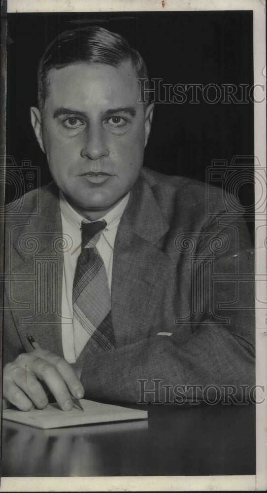 1934 Press Photo Edwin Smith, working for the National Labor Relations - Historic Images