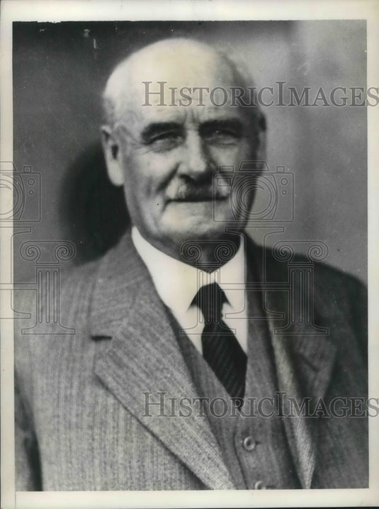1934 Press Photo Mr. R. Hornsby, - Historic Images
