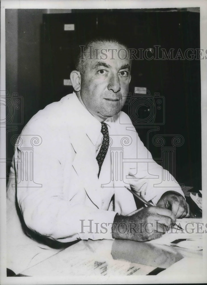 1939 Press Photo Dr. Ernest H. Gruening Appointed Governor of Alaska-Historic Images