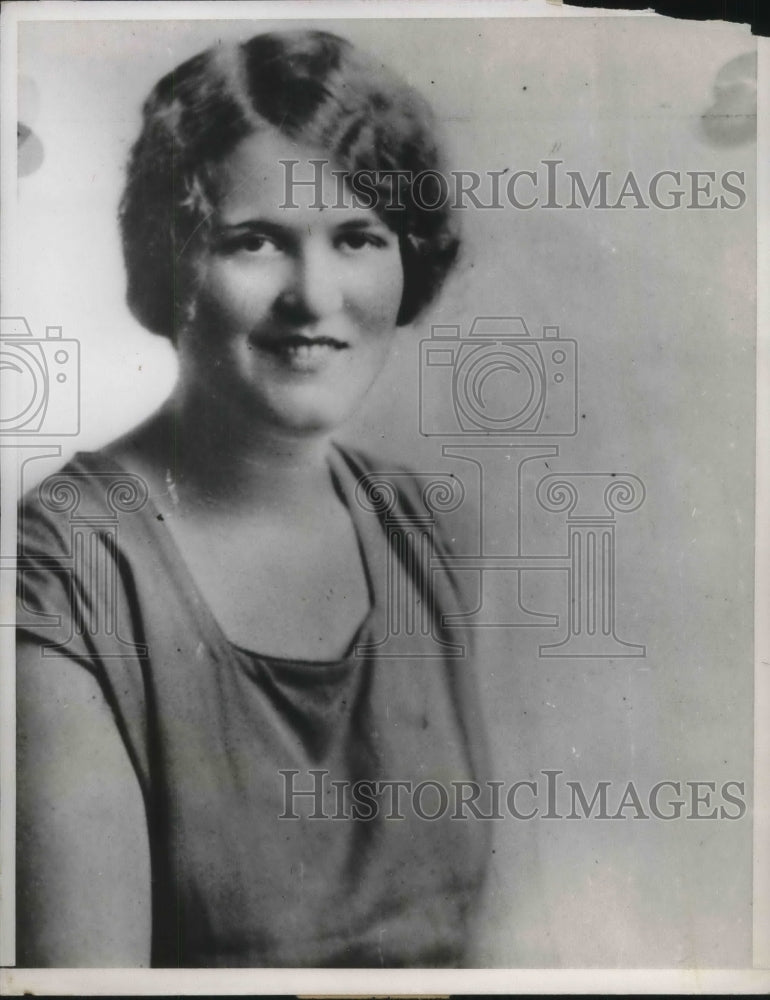 1933 Press Photo Wilda Garrison, one of the accused kidnapers of her daughter - Historic Images