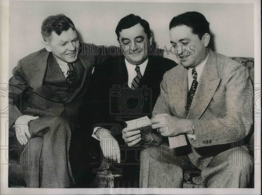 Gabagan 1936 Congressmen Joseph Gavagan Samuel Collins And James Sullivan ...