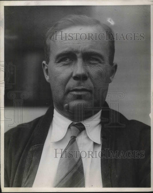 1938 Press Photo Bill Osborne, friend of Gene Tunney - Historic Images
