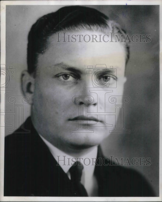1943 Press Photo Commodore Gehres US Naval Aviation WWI And WWII Vet-Historic Images