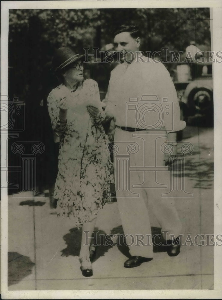 1930 Press Photo Mrs. Josephine Graham Justice Department Employee - Historic Images