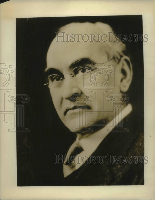 1935 Dr William A. White,St Elizabeth's Hospital supintendent - Historic Images