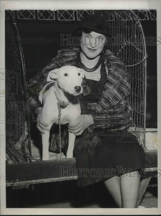 1932 Press Photo Marjorie RV Reilly & Peggy Ann at Grand Central Palace - Historic Images