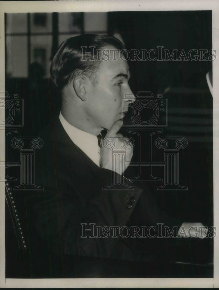 1939 Press Photo Kenneth Vardon President Of United Dairy Workers - Historic Images