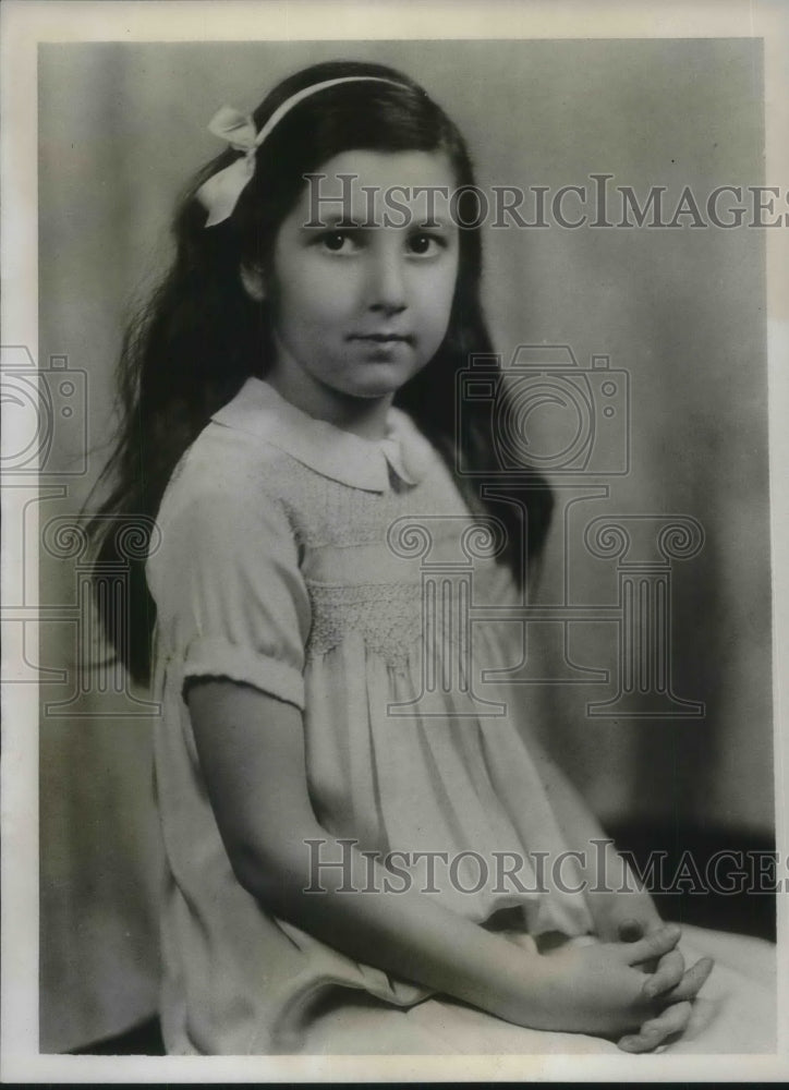 1933 Press Photo Dulcie Ann Steinhardt daughter of US envoy to Sweden - Historic Images