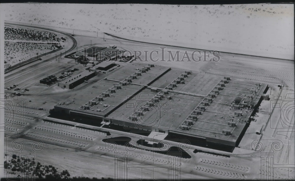 1955 Press Photo Home of US guide missile "the Falcon" - nec29966 - Historic Images