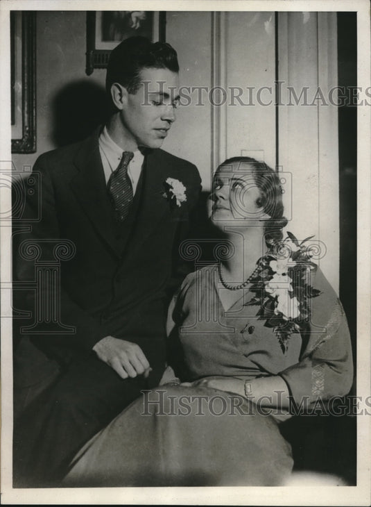 1932 Press Photo Daughter of Former Ambassador Wedding - Historic Images