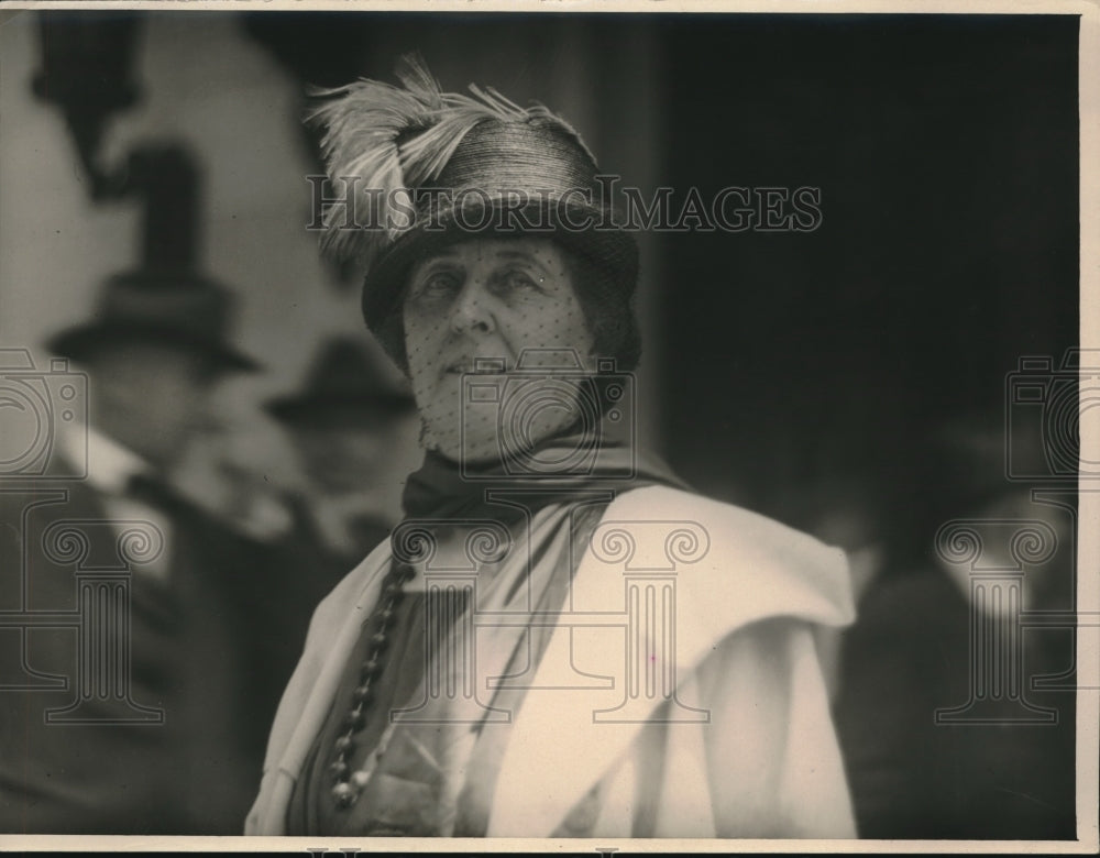 1924 Press Photo Mrs. Frank Hiram Smell. Only woman deligate from DC - nec30890 - Historic Images