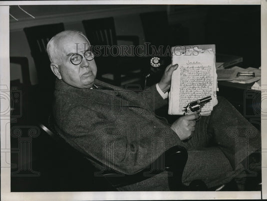 1934 Press Photo District Atty Leslie C Garnett of Wash. - nec31196 - Historic Images
