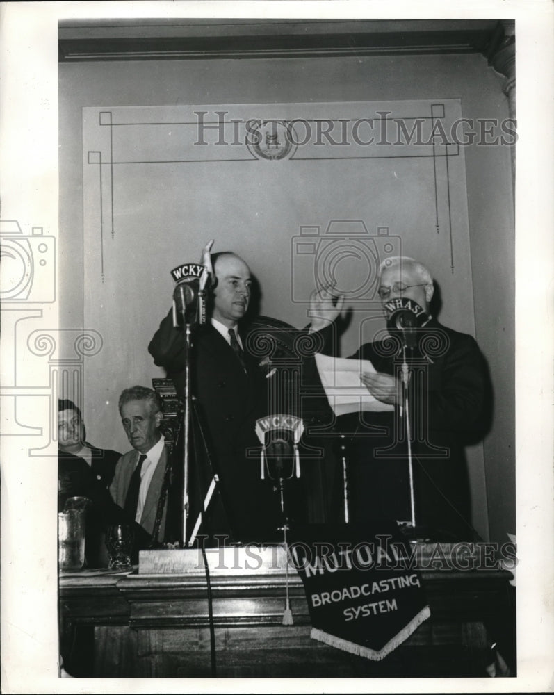 1939 Press Photo Chief Justice Alex Ratliff,Ky Court of Appeals, K Johnson - Historic Images