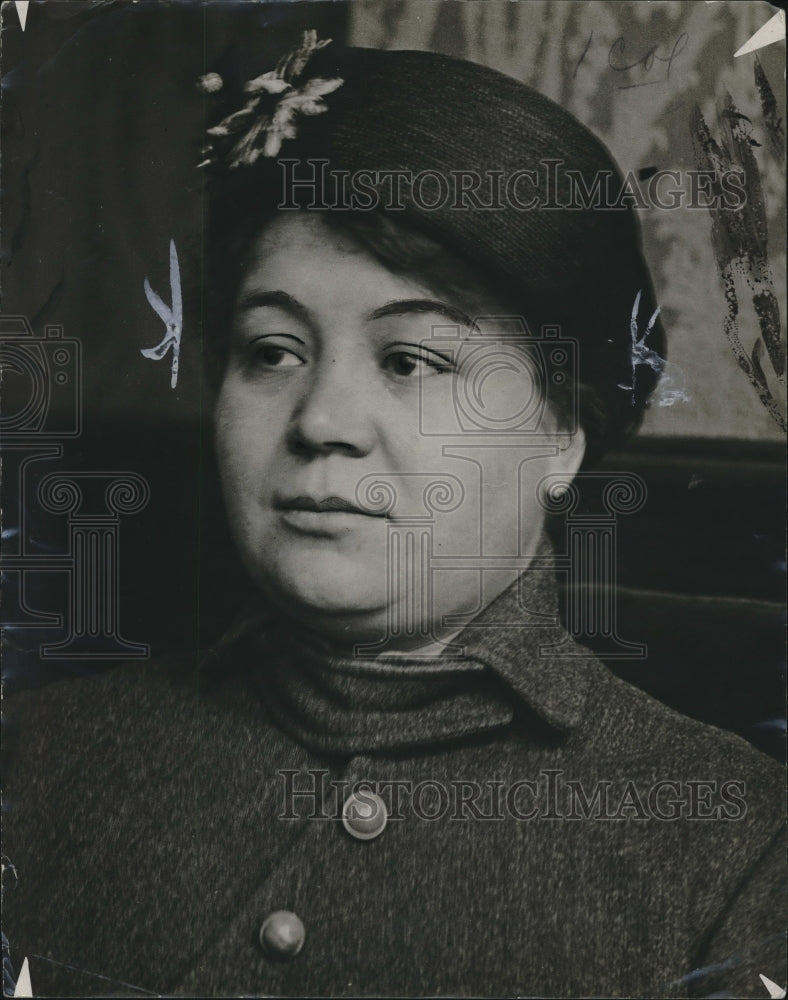 1923 Press Photo Mrs Agnes Hart Wilson Dies - Historic Images