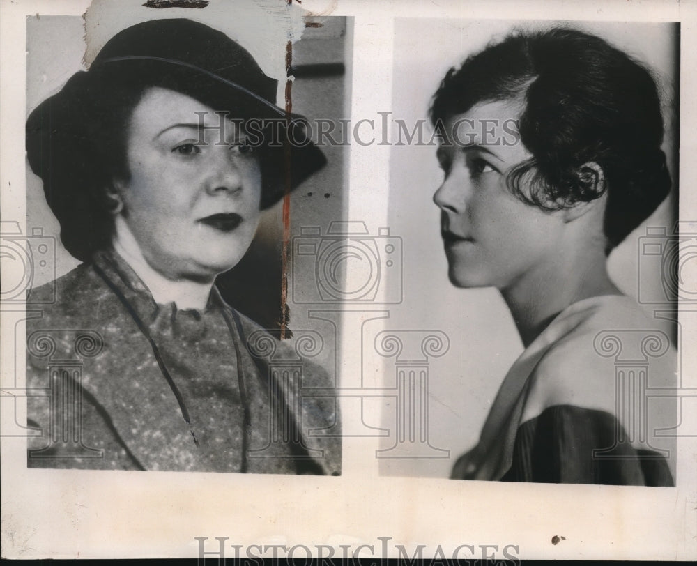 1938 Press Photo Mr. Lynd Hutchinson Norcross and Margaret Werntz - Historic Images