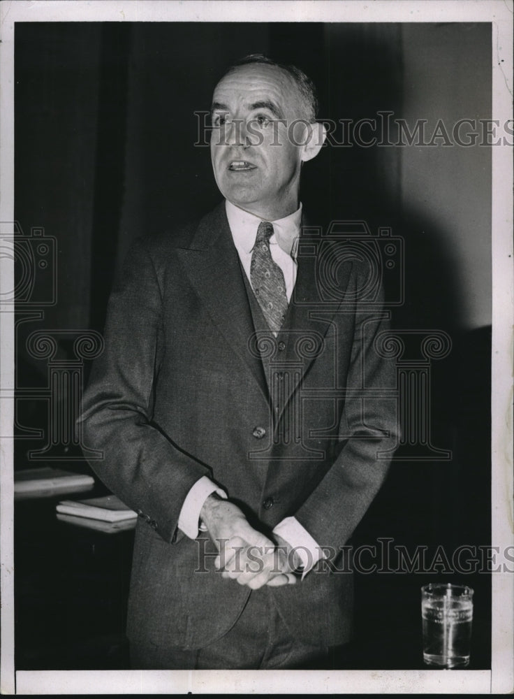 1935 Dr Frank Graham Chairman Of Advisory Council - Historic Images