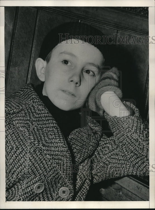 1940 Press Photo Billy Shaud Returns After Being Missing For 71 Days - nec32857 - Historic Images