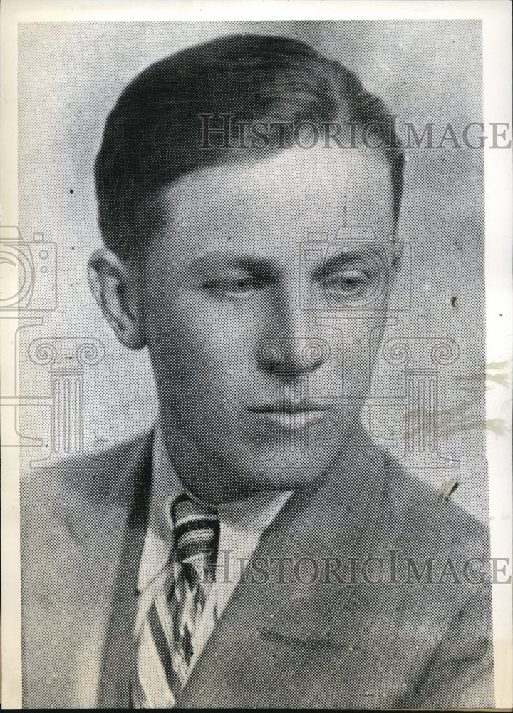 1939 Press Photo Max Stepp Arrested By Canadian Police For Offering - Historic Images