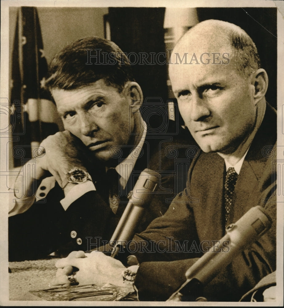 1965 Press Photo Discuss Space rendezvous-Historic Images