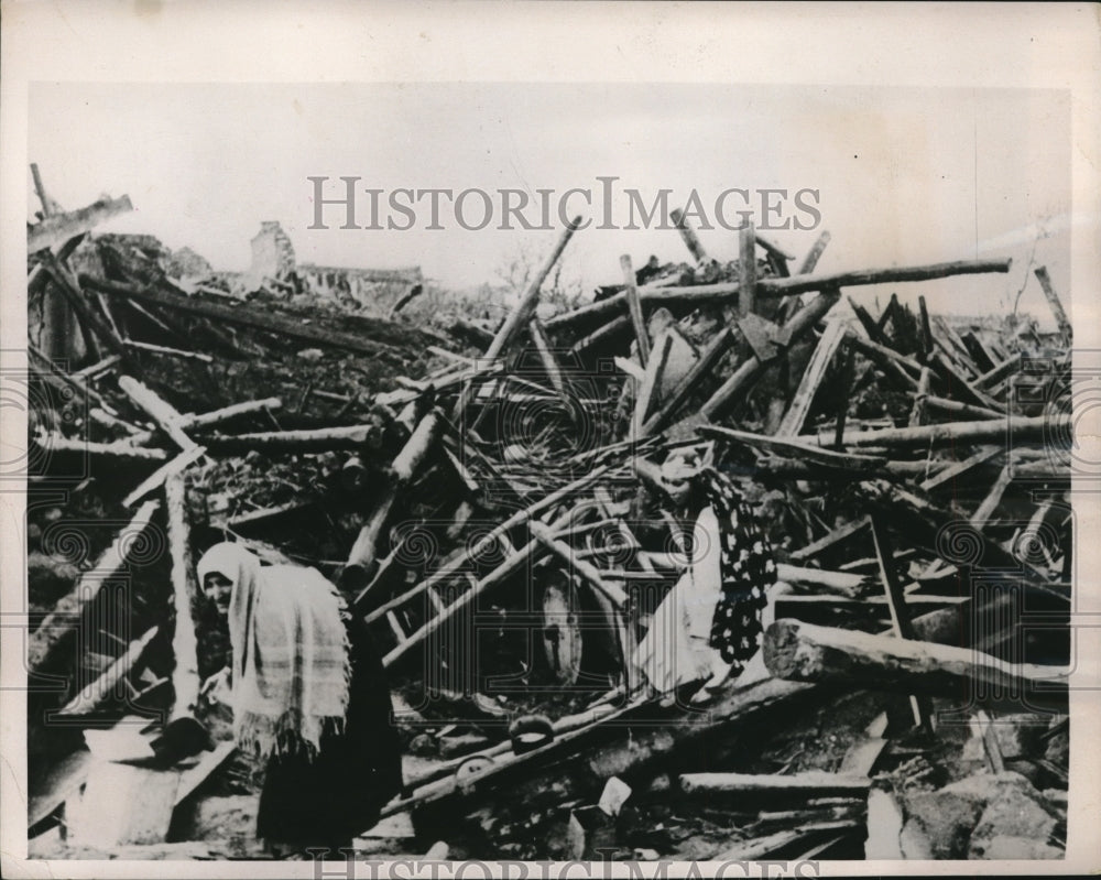 1940 Press Photo Turkish Earthquake damage - nec33519 - Historic Images