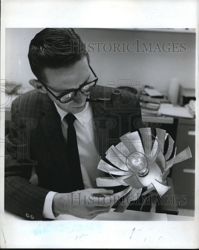 1968 Press Photo White House Christmas Tree Decorations. - nec33832 - Historic Images