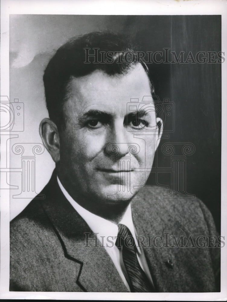 1957 Dr Laurence Gould Bead of IGY Antarctic committee - Historic Images