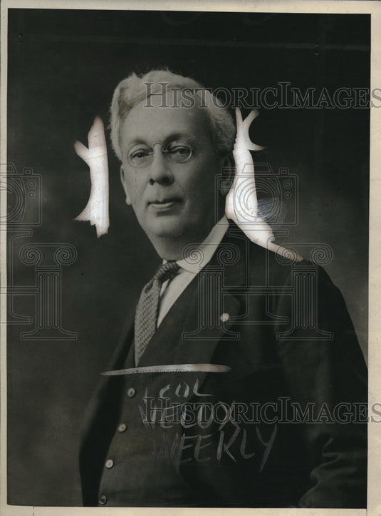 1925 Press Photo Dr. James Norris MIT Organic Chemistry Professor - nec34232 - Historic Images