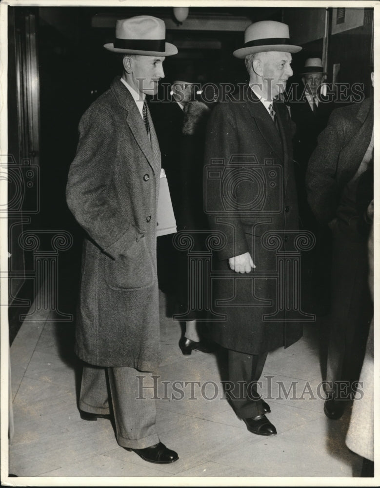 1935 Press Photo Kenny Nitness &amp; Herbert Chittenden - nec34598 - Historic Images