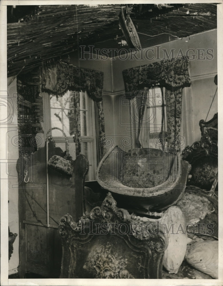 1930 Ridge Lands Home Of Senator Key Pittman Destroyed By Fire - Historic Images