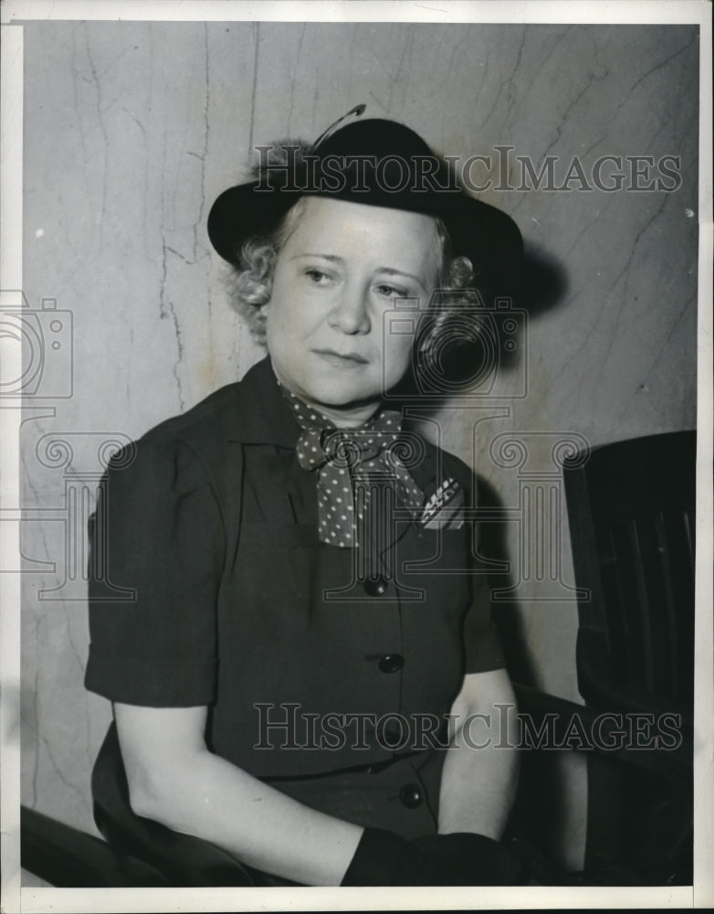 1939 Press Photo Eveyln Byrd Christian filed for grand theft of Frederick Falkin - Historic Images