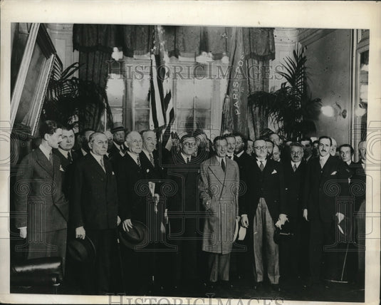1931 Mayor Jimmy Walker of NY Touring German Health Resorts - Historic Images
