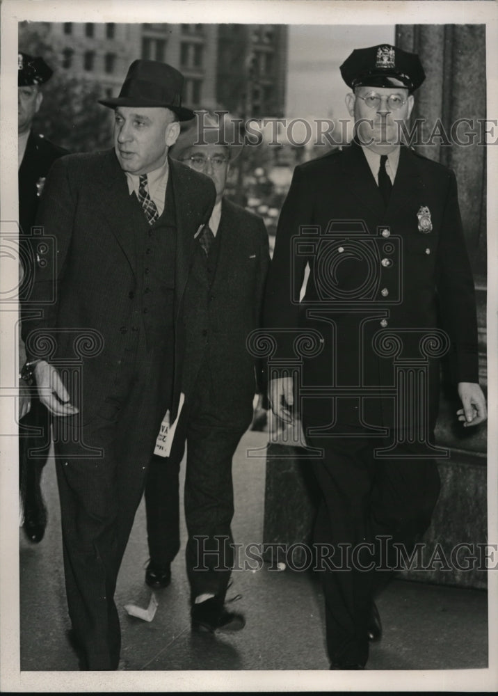 1938 Press Photo William Goldis Admitted to Killing Pres of Union Wm Snyder - Historic Images