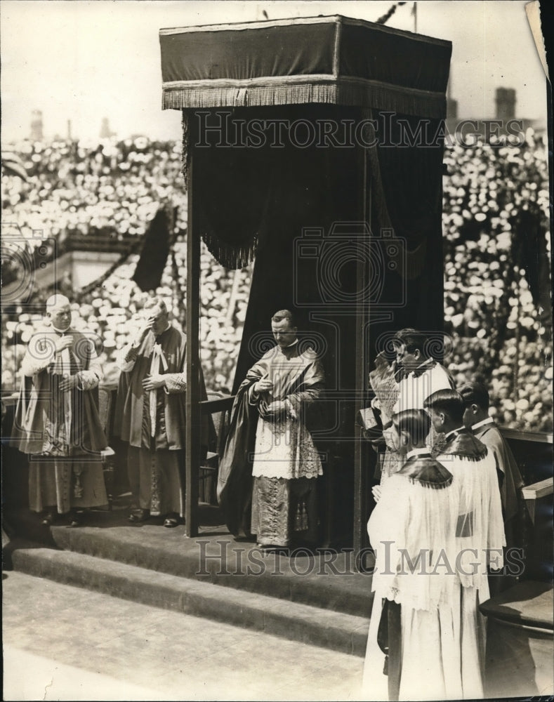 1926 Press Photo Cardinal Bonzano died November 1927 - Historic Images