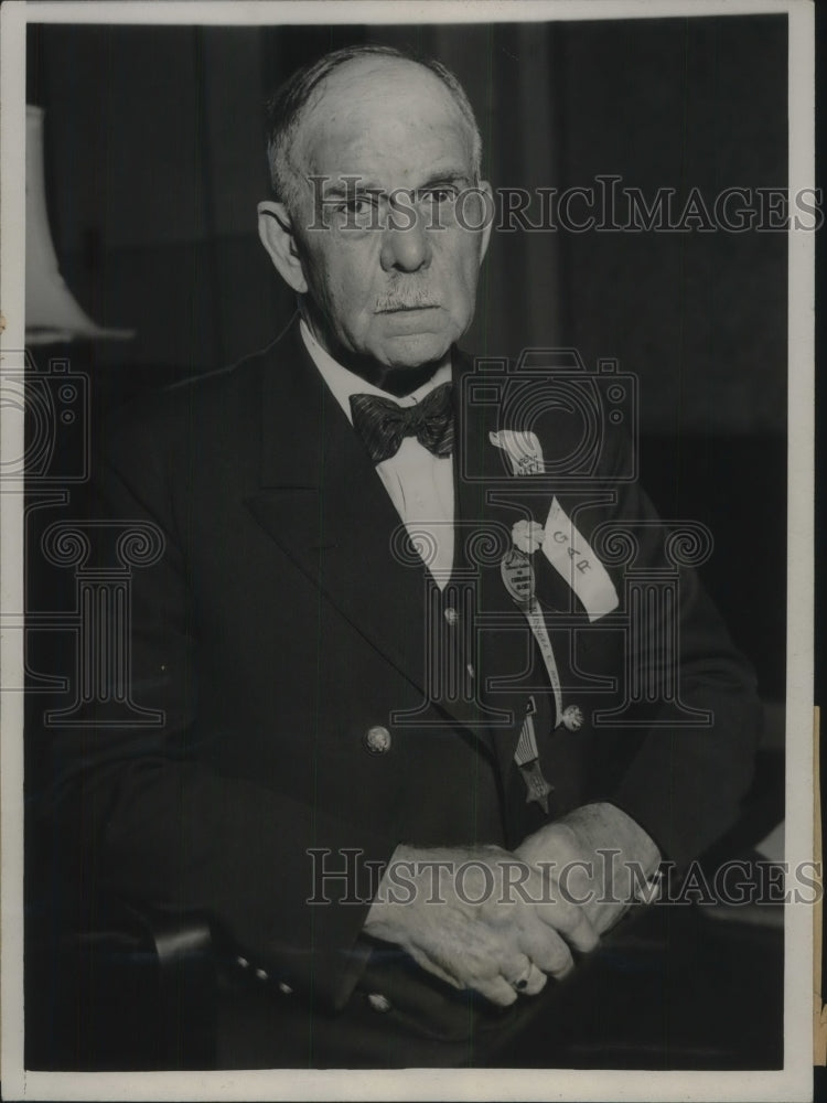 1932 Press Photo Colonel Russell C Martin - Historic Images