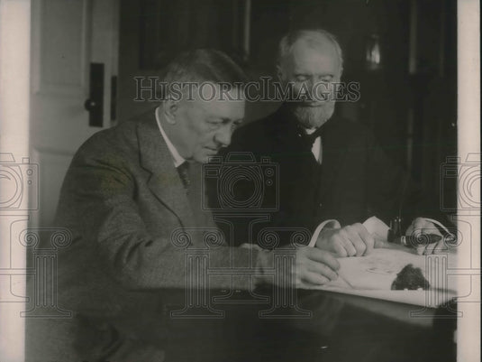 1921 Press Photo Elliott Vood Architect of the Capitol - Historic Images