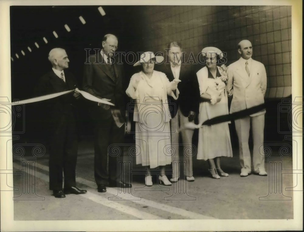 1934 Mrs Frederick Mansfield Wife Of Boston Mayor - Historic Images