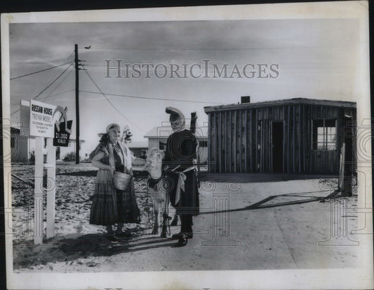 1962 Press PhotoMrs. Ray Krautwold in Russian costume - nec36712 - Historic Images