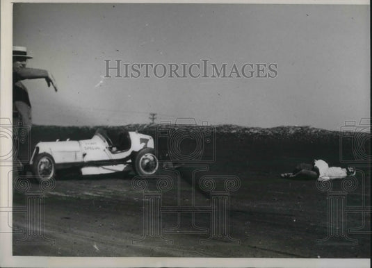1939 Ralph Fons, victim of spectacular crash. - Historic Images