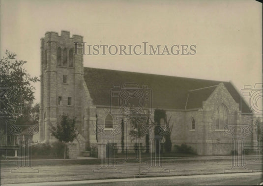 1922 Press Photo St. Maurs Episcopal Church in Montana - Historic Images