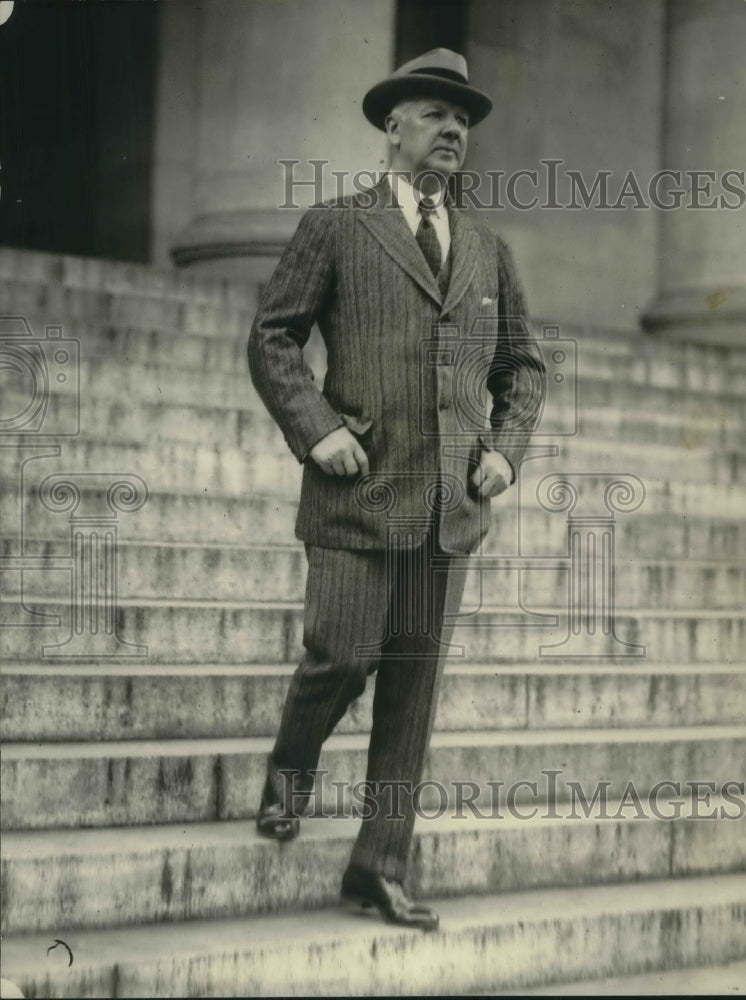 1923 Press Photo US District Atty. Peyton Gordon at the Court House - nec37363-Historic Images
